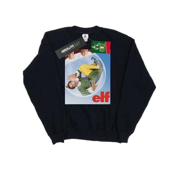 Elf Pojkar Snow Globe Poster Sweatshirt