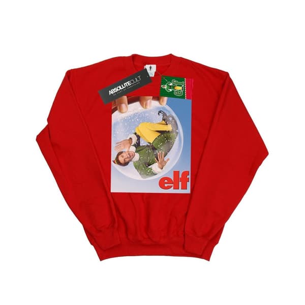 Elf Pojkar Snow Globe Poster Sweatshirt