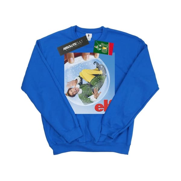 Elf Pojkar Snow Globe Poster Sweatshirt