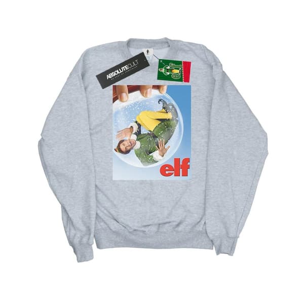 Elf Pojkar Snow Globe Poster Sweatshirt