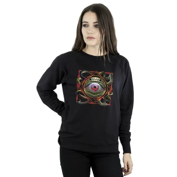 Marvel Womens/Ladies Doctor Strange Snake Eyes Sweatshirt