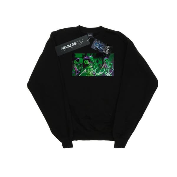Corpse Bride Mens Mr Bone Jangles Sweatshirt Black 5XL