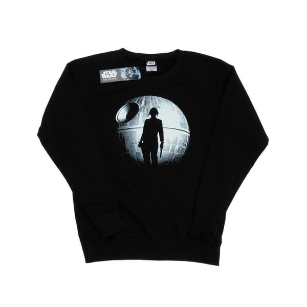 Star Wars Dam/Tjej Rogue One Dödsstjärnan Jyn Silhouette Sweatshirt