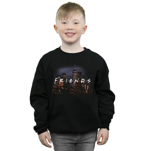 Friends Pojkar Logo Skyline Sweatshirt
