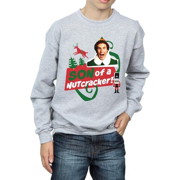 Elf Boys Son Of A Nutcracker Sweatshirt