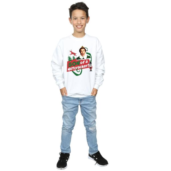 Elf Boys Son Of A Nutcracker Sweatshirt