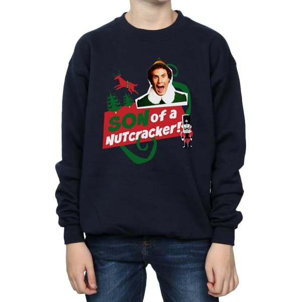Elf Boys Son Of A Nutcracker Sweatshirt