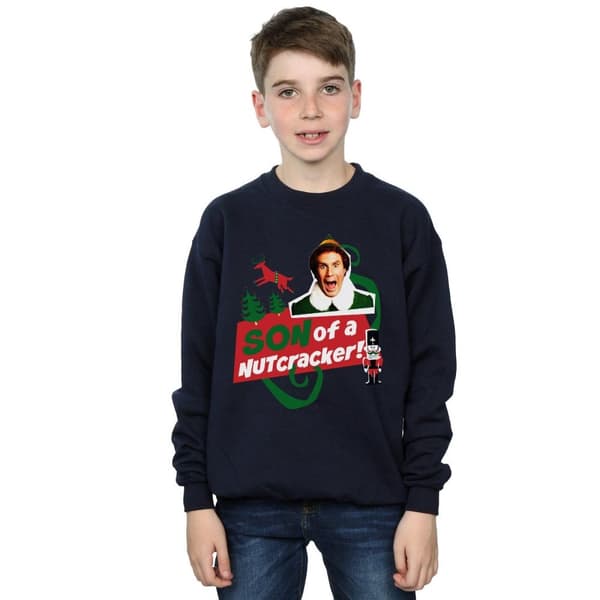 Elf Boys Son Of A Nutcracker Sweatshirt