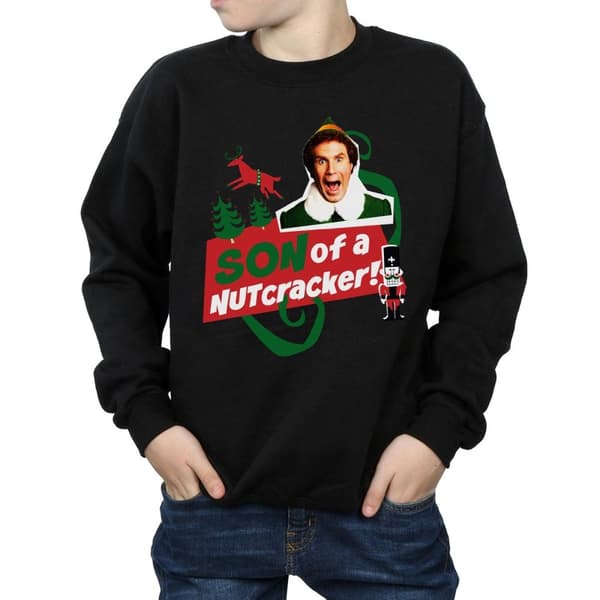 Elf Boys Son Of A Nutcracker Sweatshirt