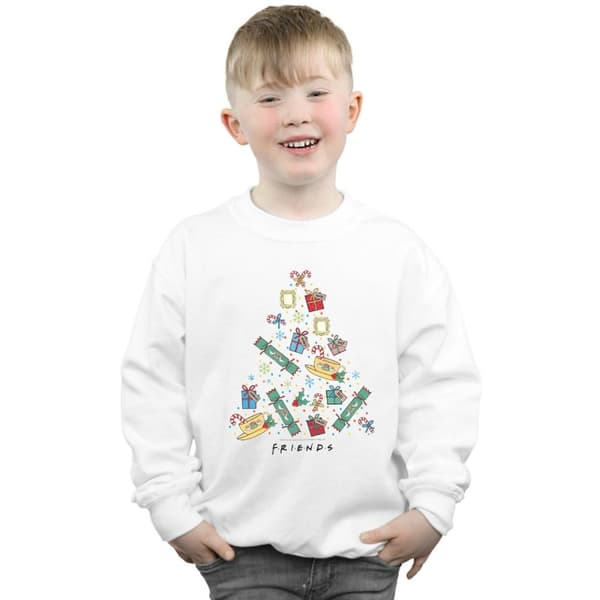 Friends Boys Christmas Tree Sweatshirt
