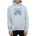 Miniatyrbilde 3 av 5: Disney Mens Nightmare Before Christmas Paint Spray Carers Hoodie