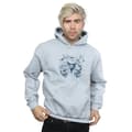 Miniatyrbilde 2 av 5: Disney Mens Nightmare Before Christmas Paint Spray Carers Hoodie