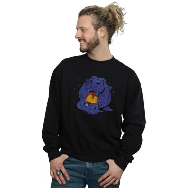 Disney Sweatshirt med tryck i Aladdins underverkens grotta