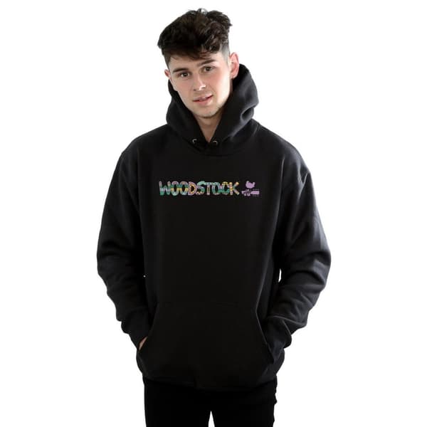 Woodstock Mens Aztec Logo Hoodie