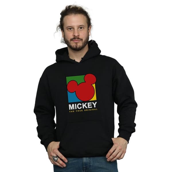 Disney Mens Mickey Mouse True 90s Hoodie