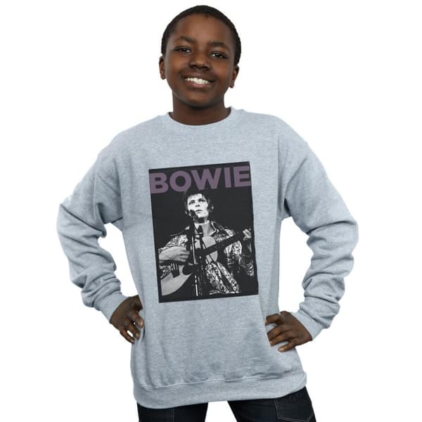 David Bowie Boys Rock Poster Sweatshirt