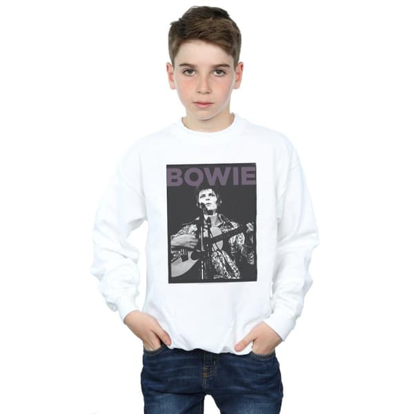 David Bowie Boys Rock Poster Sweatshirt