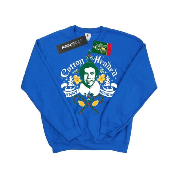 Elf Boys Headed Ninny Muggins Sweatshirt
