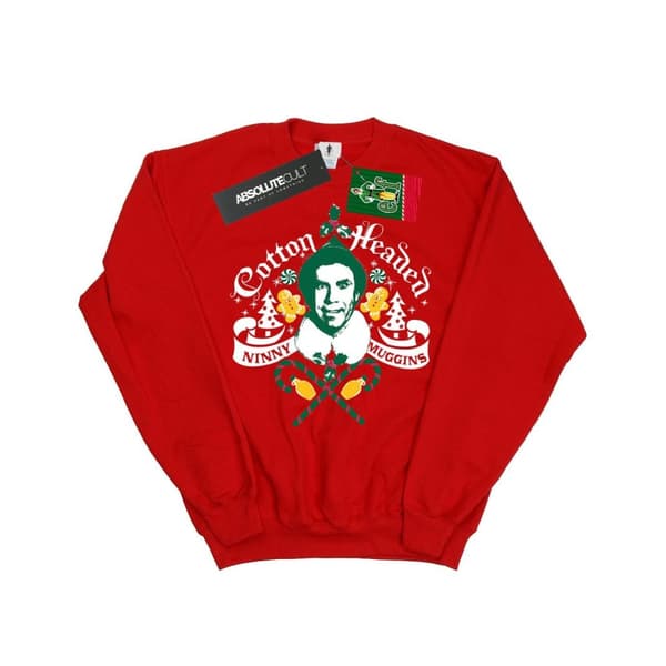 Elf Boys Headed Ninny Muggins Sweatshirt