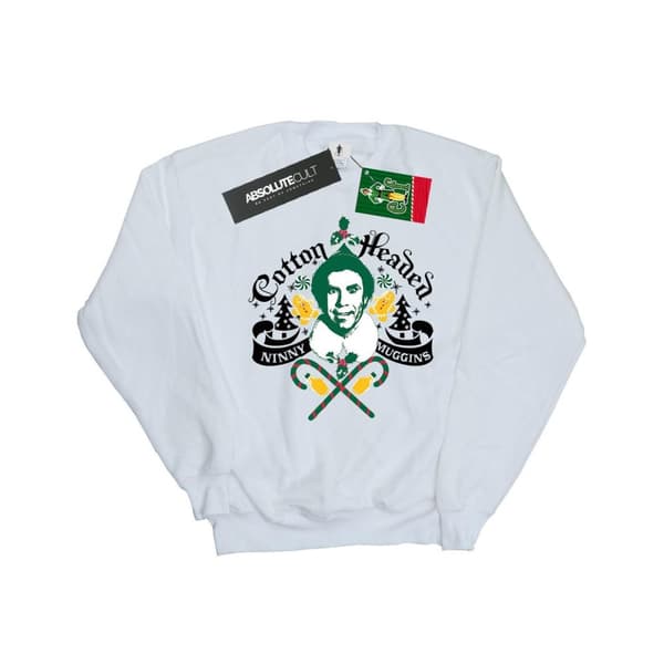 Elf Boys Headed Ninny Muggins Sweatshirt
