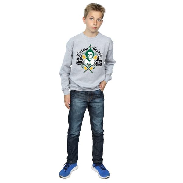 Elf Boys Headed Ninny Muggins Sweatshirt