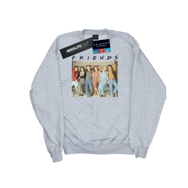 Friends Girls Group Photo Stairs Sweatshirt
