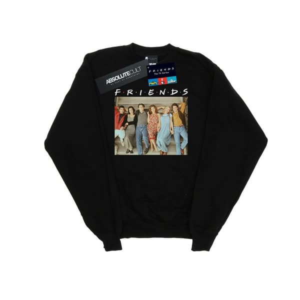Friends Girls Group Photo Stairs Sweatshirt