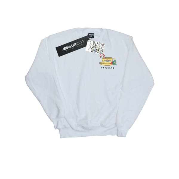 Friends Sweatshirt med brösttryck - julmugg för pojkar