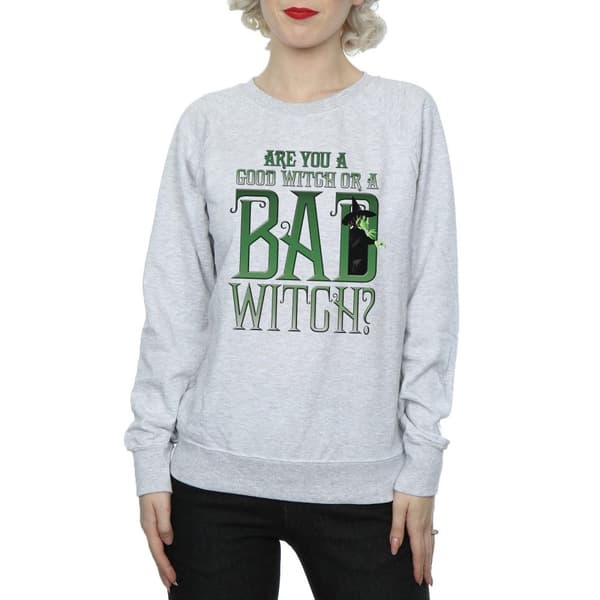 The Wizard Of Oz Womens/Ladies Good Witch Bad Witch Sweatshirt