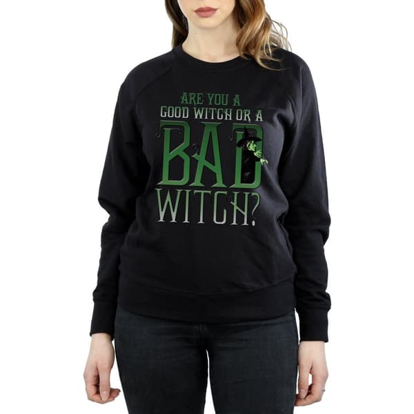 The Wizard Of Oz Dam/kvinnor Good Witch Bad Witch - Sweatshirt