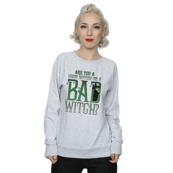 The Wizard Of Oz Womens/Ladies Good Witch Bad Witch Sweatshirt