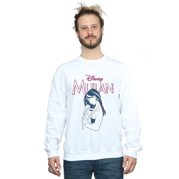 Disney Mens Mulan Magnolia Line Sweatshirt