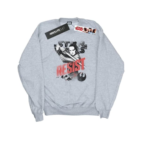 Star Wars Womens/Ladies The Last Jedi Rey Resist Sweatshirt