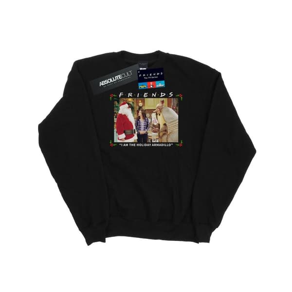 Friends Dam/Tjej I Am The Holiday Armadillo Sweatshirt Black L