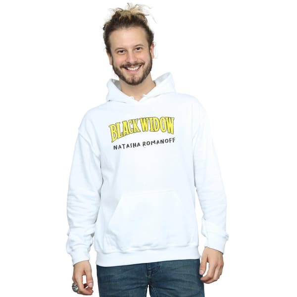 Marvel Mens Black Widow AKA Natasha Romanoff Hoodie