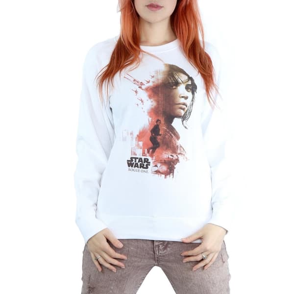 Star Wars Dam/Tjej Rogue One Jyn Löpande Sweatshirt