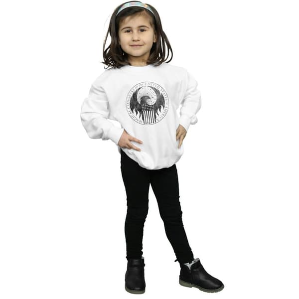 Fantastic Beasts Sweatshirt med tryck för flickor - Magical Congress