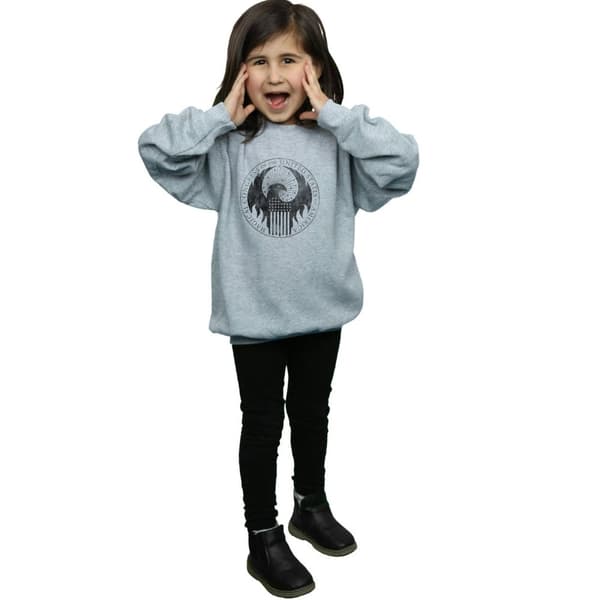 Fantastic Beasts Sweatshirt med tryck för flickor - Magical Congress