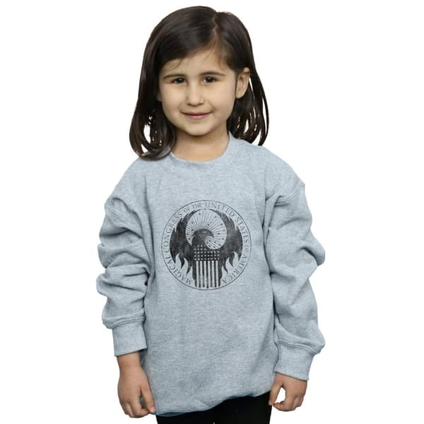 Fantastic Beasts Sweatshirt med tryck för flickor - Magical Congress