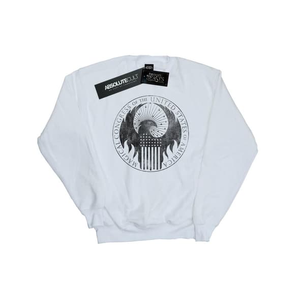 Fantastic Beasts Sweatshirt med tryck för flickor - Magical Congress