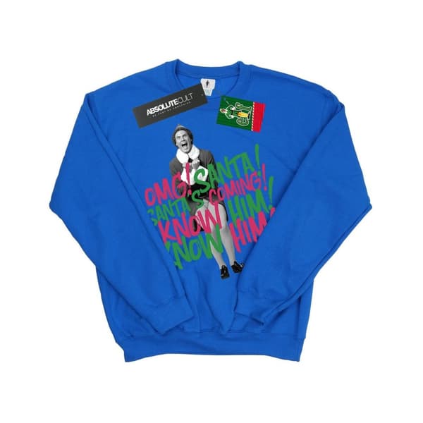 Elf Pojkar Santa´s Coming Sweatshirt