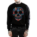 Miniatyrbild 3 av 5: Disney Mens Coco - Sweatshirt med dödskallemönster