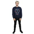 Miniatyrbillede 5 af 5: Disney Mens Coco Skull Pattern Sweatshirt