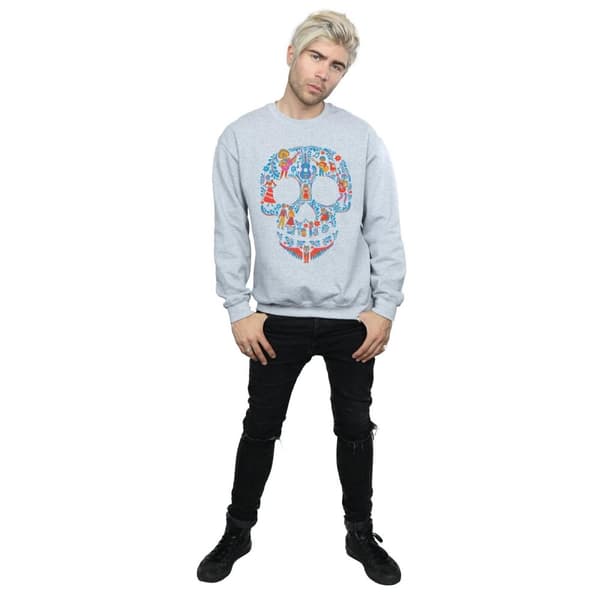 Disney Mens Coco - Sweatshirt med dödskallemönster