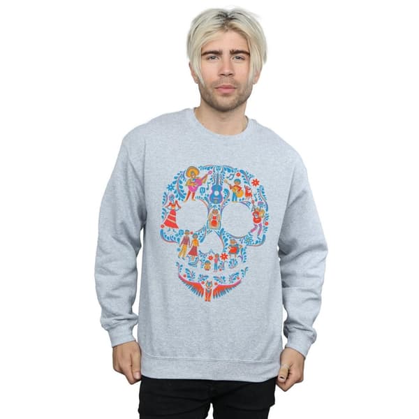 Disney Mens Coco - Sweatshirt med dödskallemönster