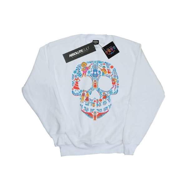 Disney Mens Coco - Sweatshirt med dödskallemönster