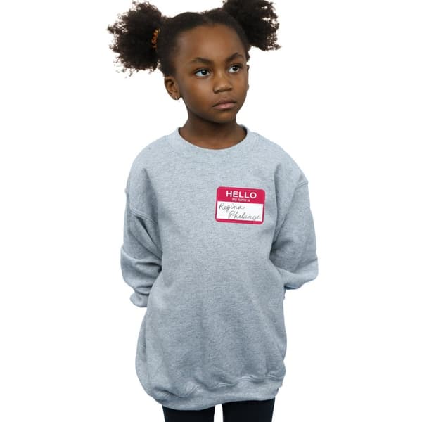 Friends Girls Regina Phalange Name Tag Sweatshirt