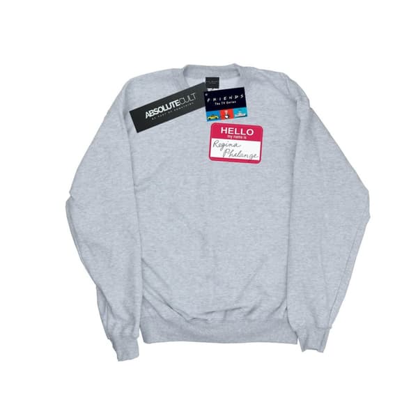Friends Girls Regina Phalange Name Tag Sweatshirt