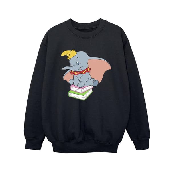 Disney Pojkar Dumbo Sitter på böcker Sweatshirt