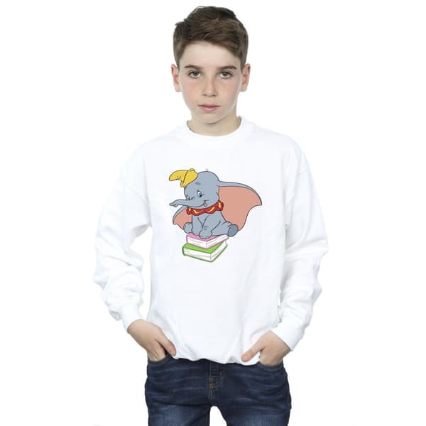 Disney Pojkar Dumbo Sitter på böcker Sweatshirt